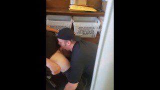 Chubby gets a blowjob